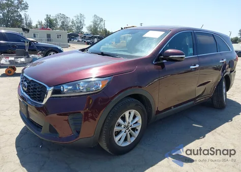 2020 Kia Sorento 2.4L Lx from USA, damaged, VIN 5XYPG4A33LG643547